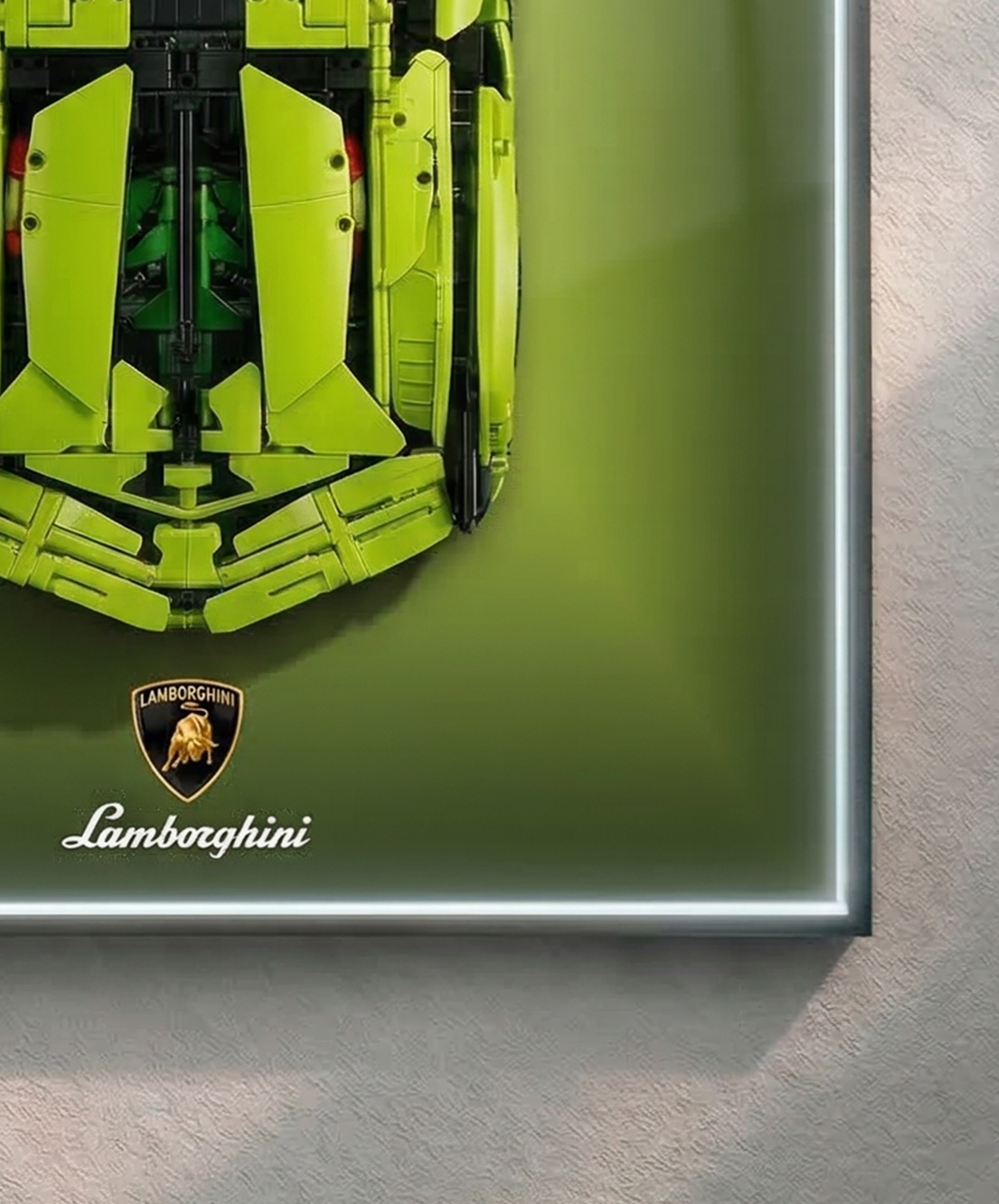 Lamborghini Sián Wall Display Frame - Compatible with Set 42115
