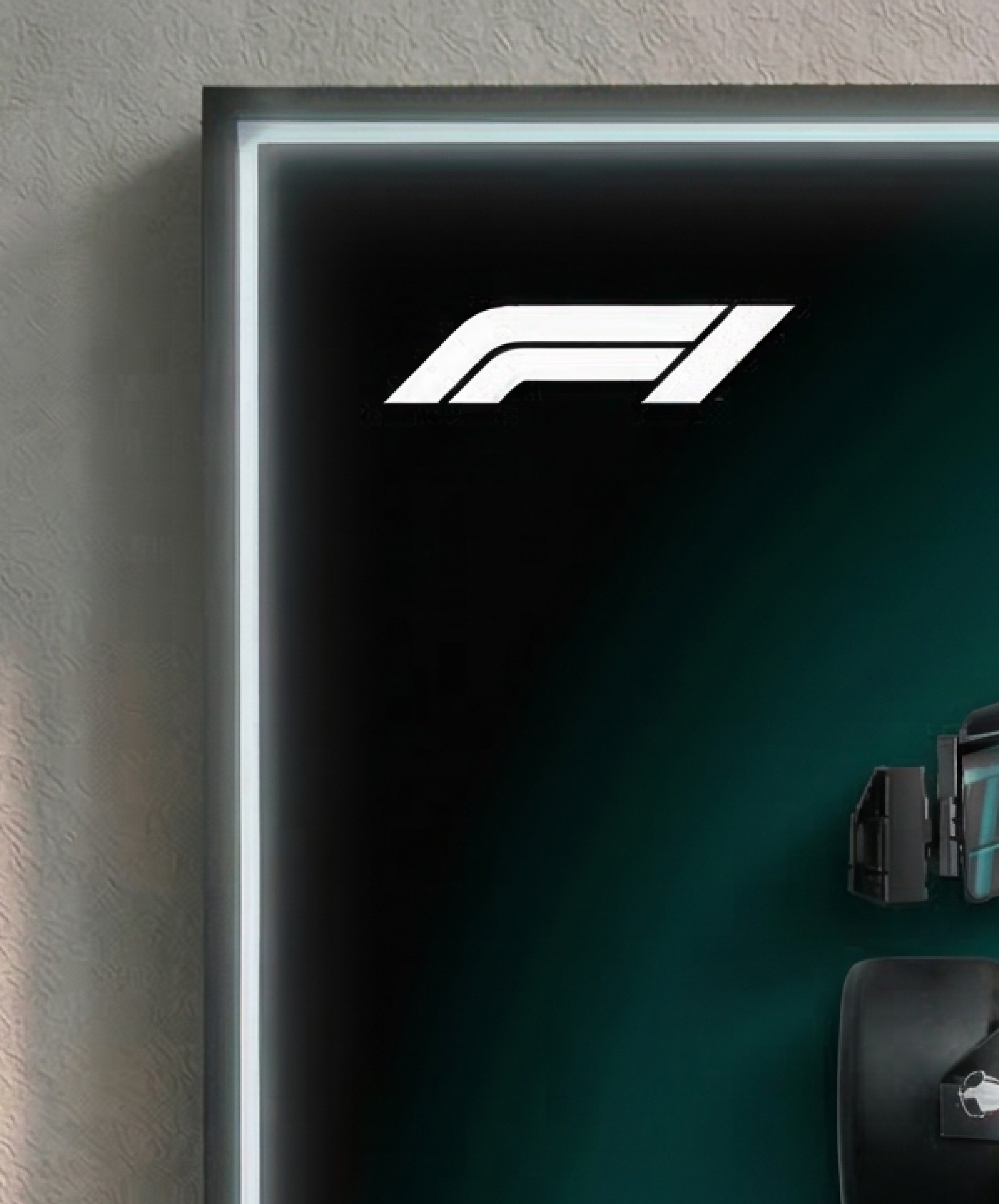 Mercedes-AMG W14 Wall Display Frame - Compatible with Set 42171