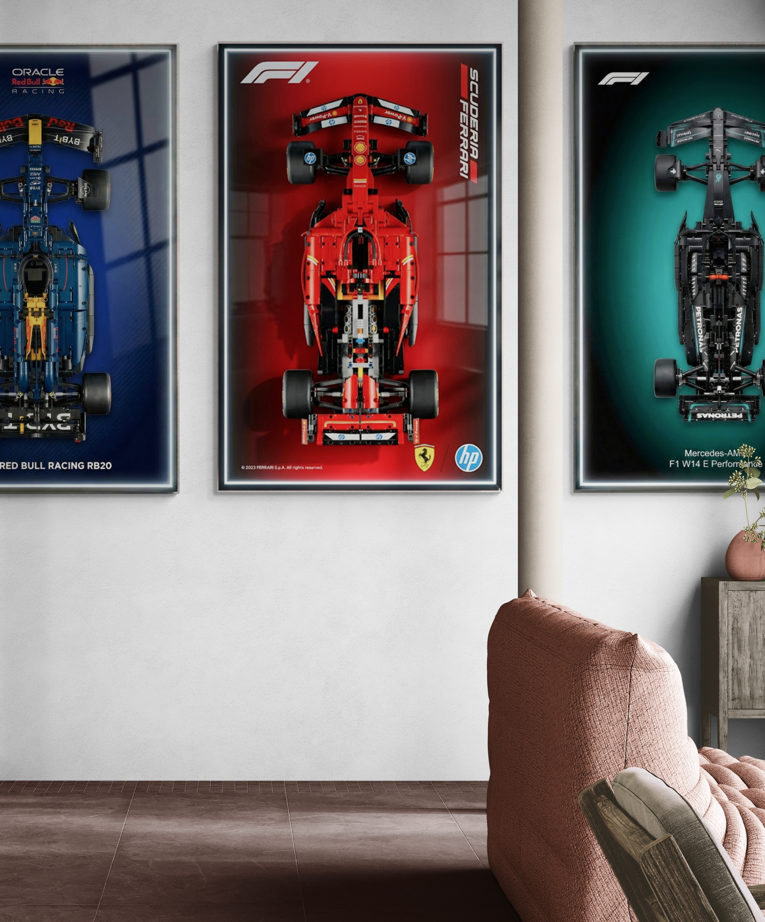 Grand Prix Podium Collection - Triple LED Display Bundle
