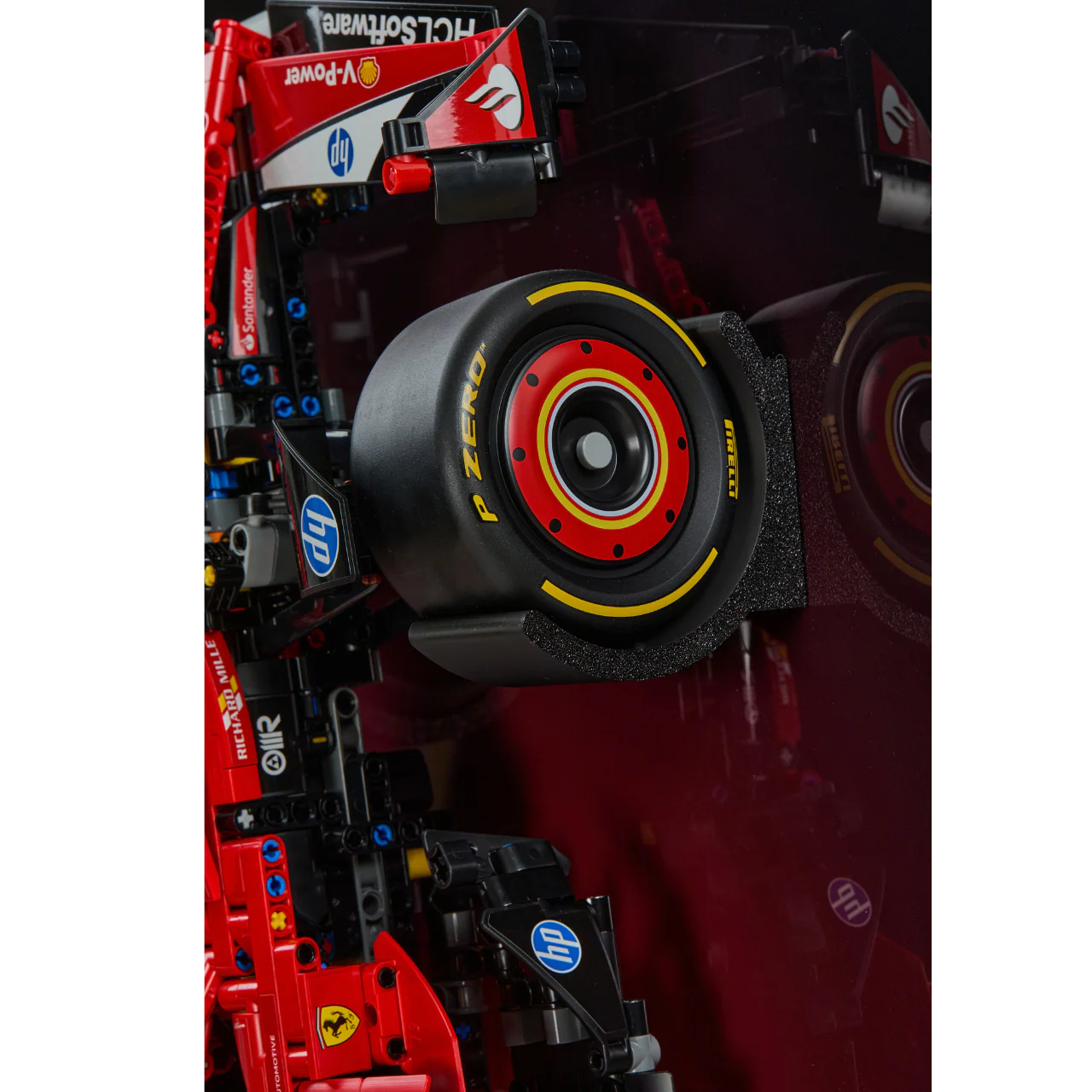 Wall Display Frame For LEGO Technic F1 Ferrari (No Model)