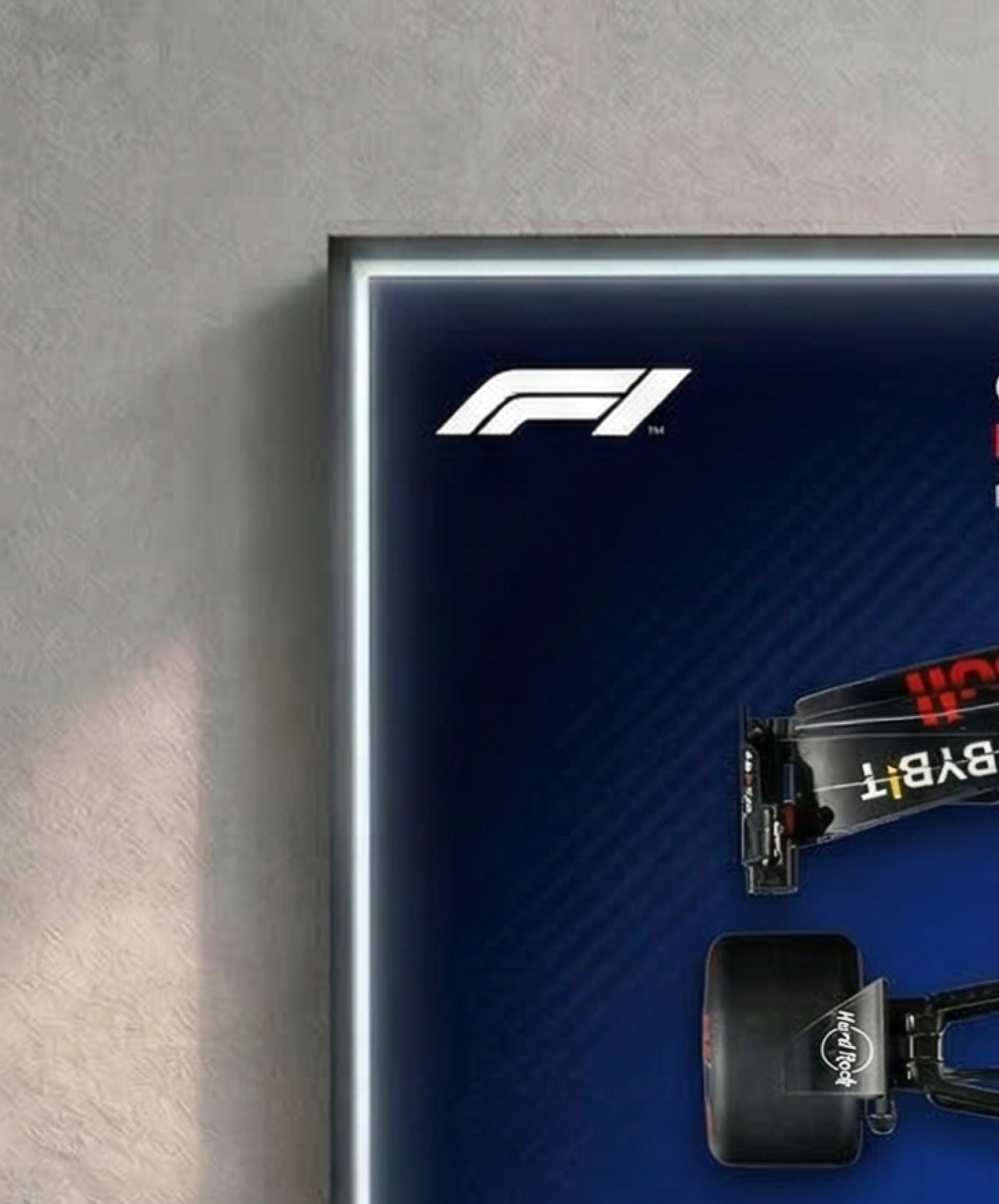 Red Bull RB20 Wall Display Frame - Compatible with Set 42206