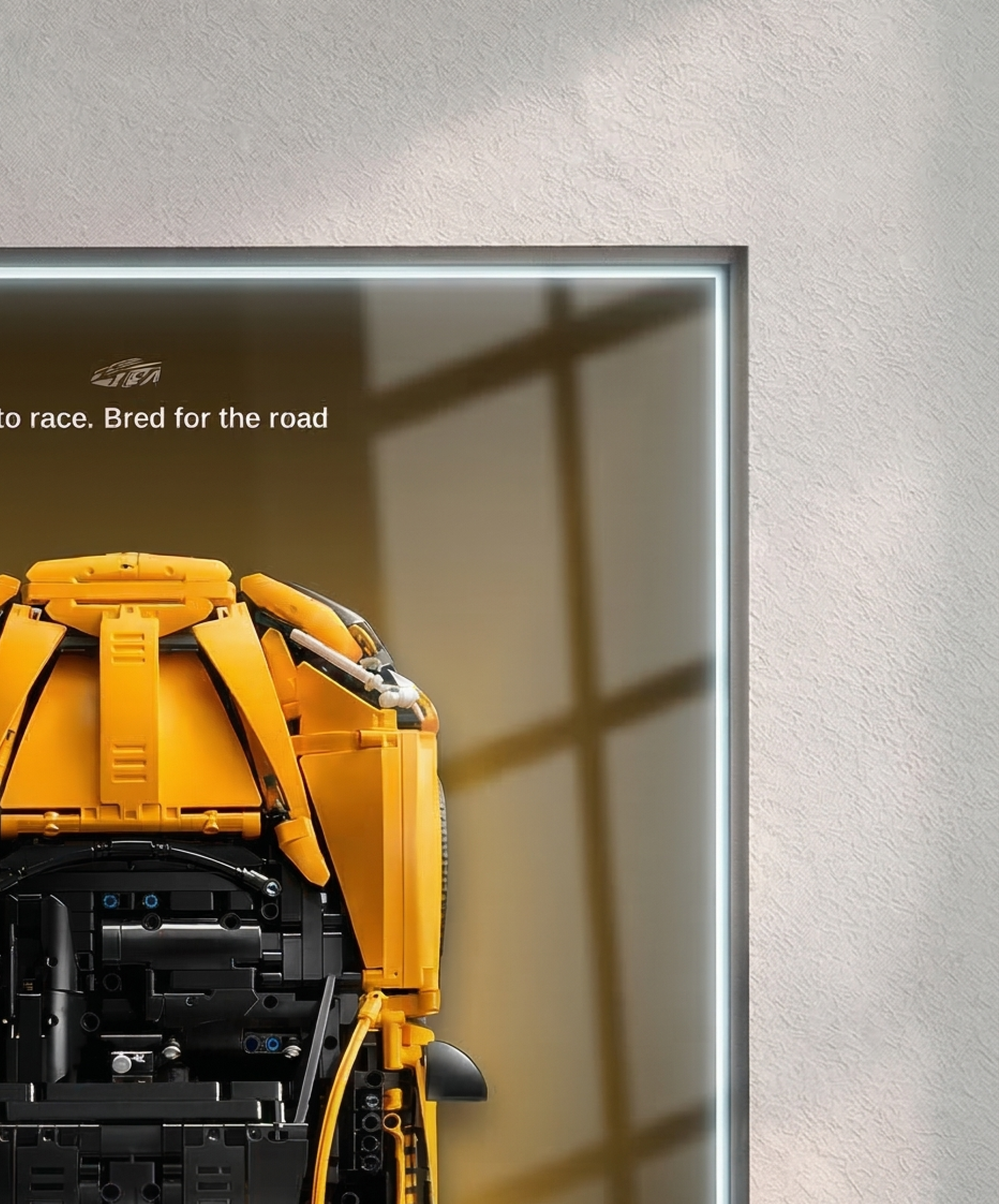 McLaren P1 LED Wall Display Frame - Compatible with Set 42172