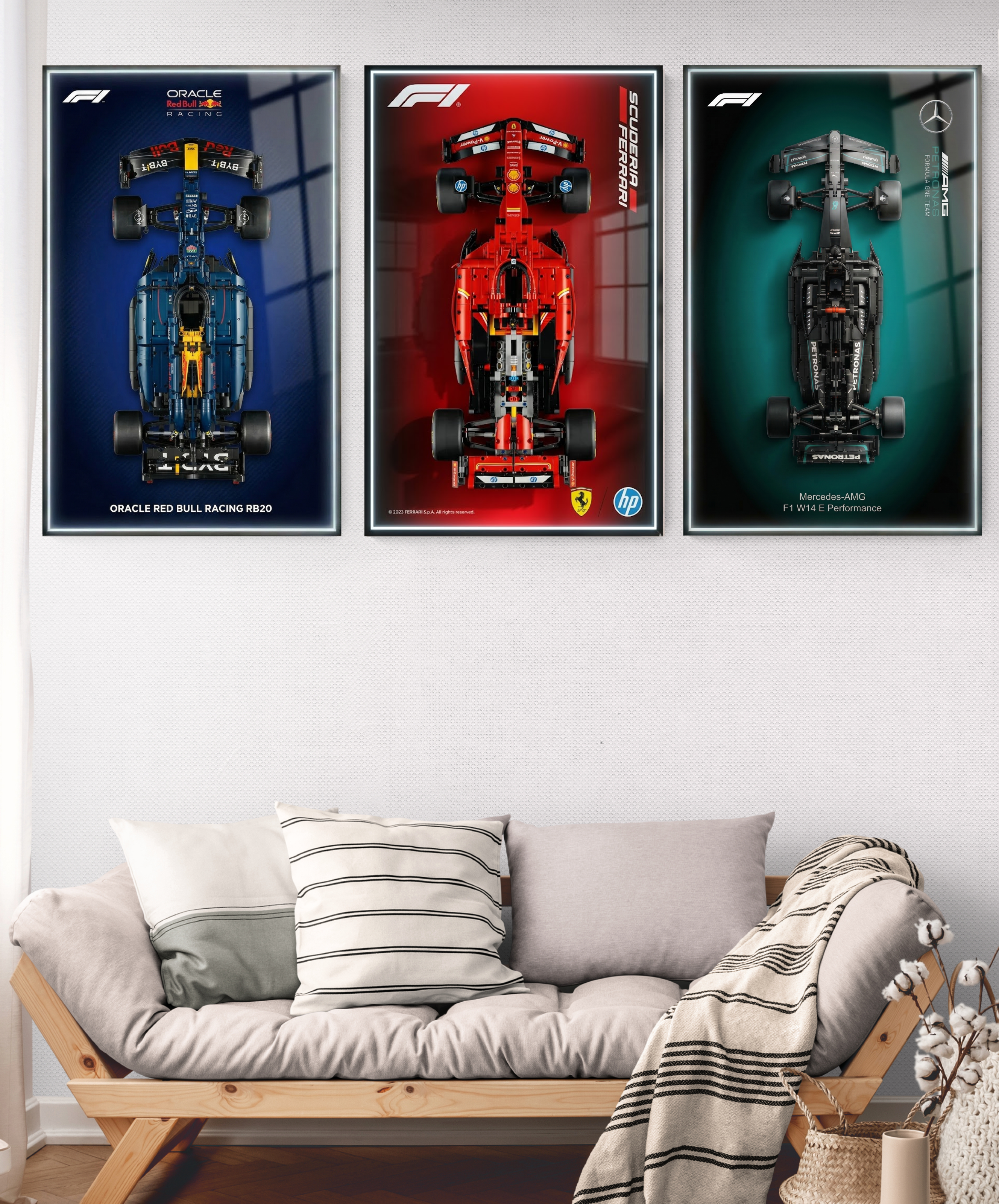 Grand Prix Podium Collection - Triple LED Display Bundle
