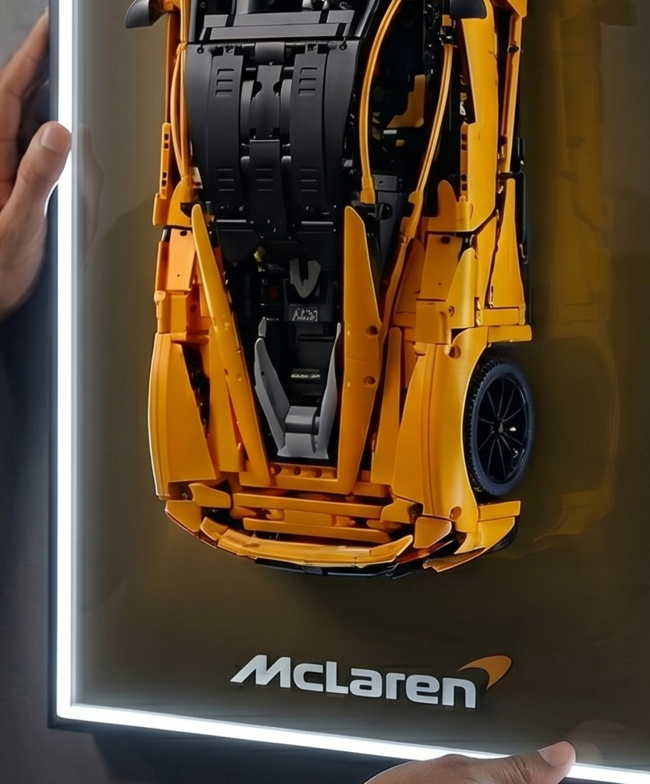 McLaren P1 LED Wall Display Frame - Compatible with Set 42172