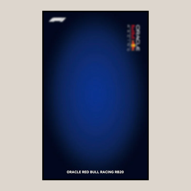 Wall Display Frame for 1:8 Scale Model Car Builds - Midnight Blue Edition